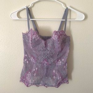 Victoria’s Secret lace bustier top